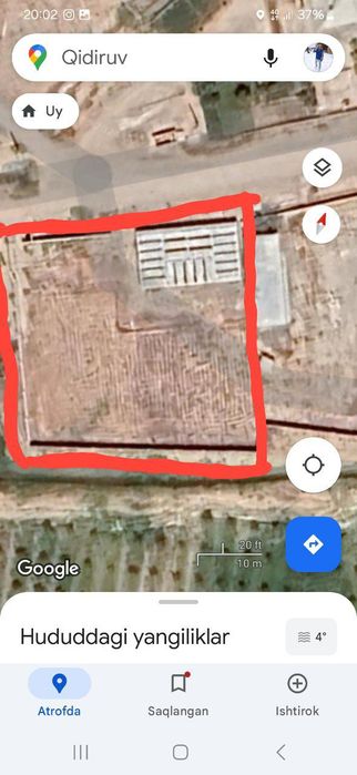 Yer uchastkasi 12 sotix 5 xona