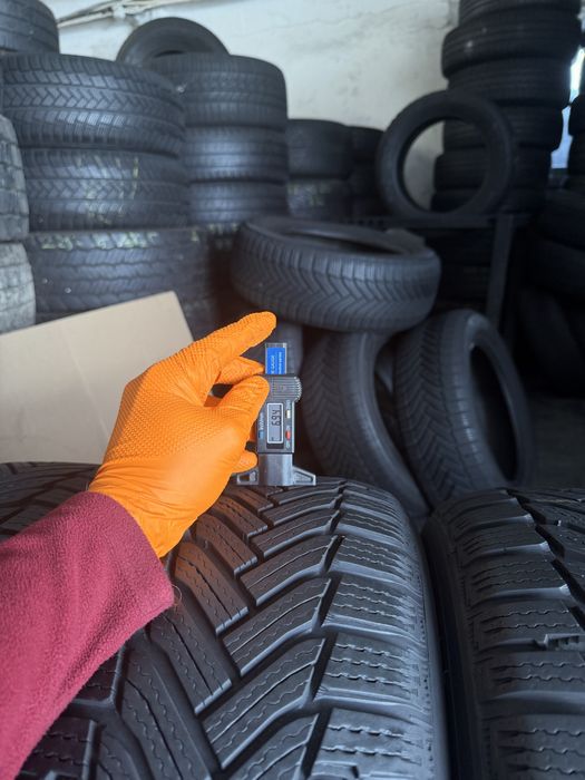 4 anvelope iarna 205/55/16 Michelin 7-7.5 mm DOT 2021!