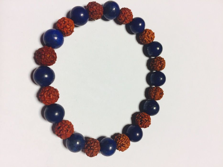 Bratara Rudraksha, Autentica , cu 5 Mukhi, Unisex la Promotie!!
