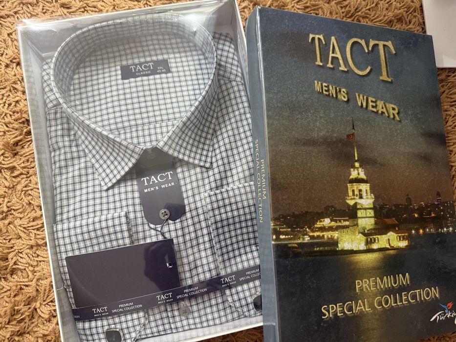 100% турецкая мужская рубашка