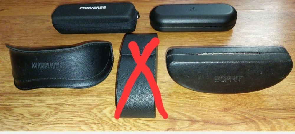 Оригинални калъфи за очила RAY-BAN, Armani, Prada, Police и други