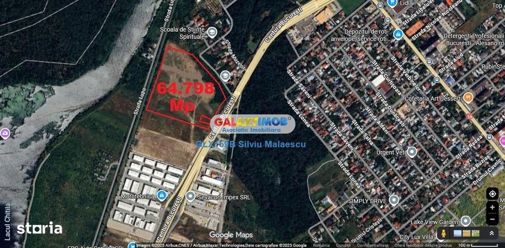 Mogosoaia Centura 64.726 Mp Industrial-Comercial