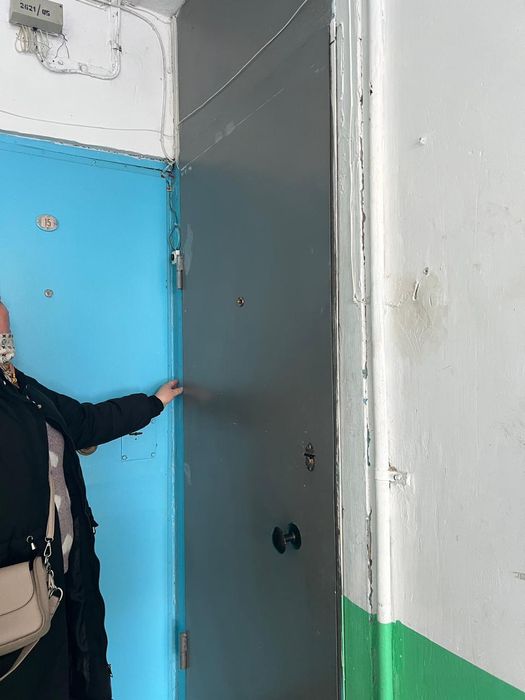 Двер железный бу