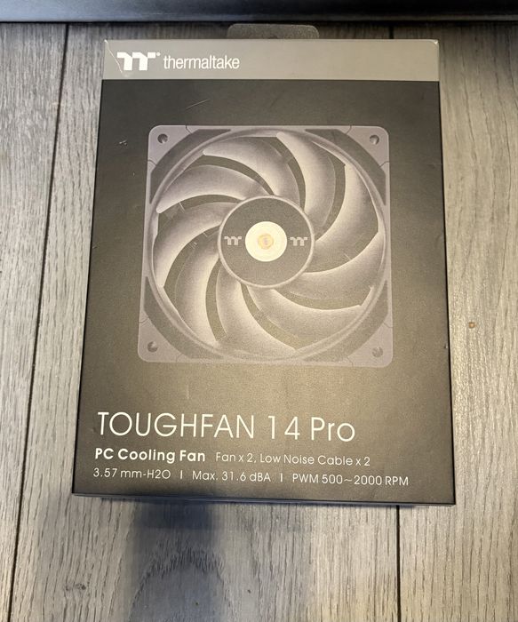 Корпусные вентеляторы thermaltake thoughfan 14 pro 2шт
