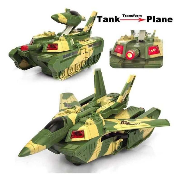 Детски самолет трансформер, с дистанционно