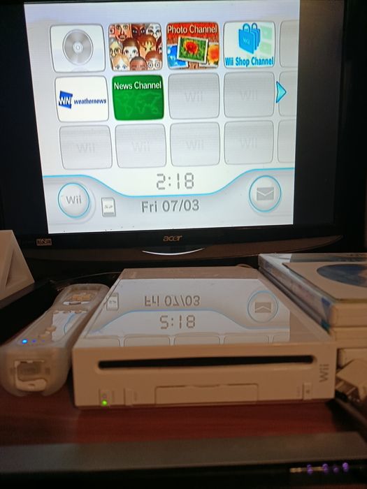 Consola Nintendo Wii + accesorii + jocuri