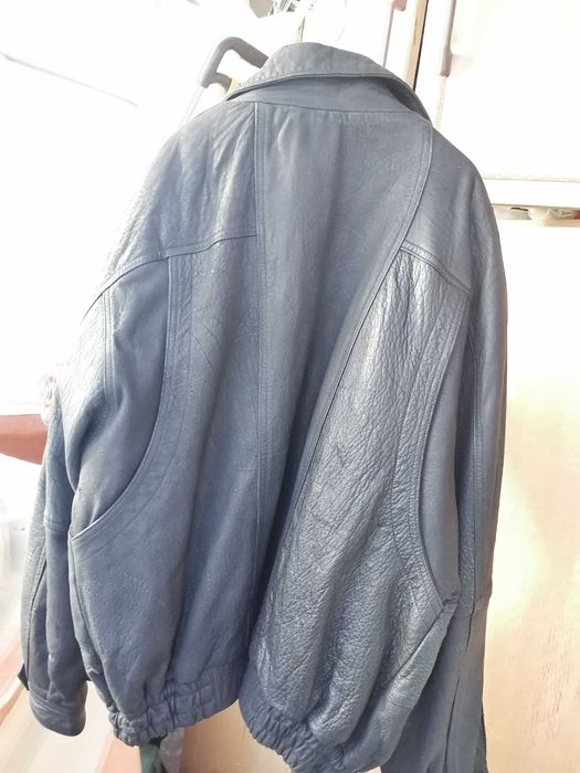 geaca piele naturala pentru barbati XXL