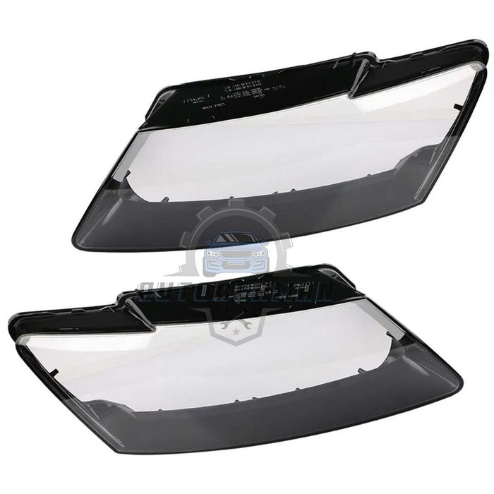 Audi Q5 2008 2009 2010 2011 2012 капаци фарове стъкло предни фарове крушки xenon Ауди Кю5 защита фар ремонт фар тунинг аксесоар авточаст