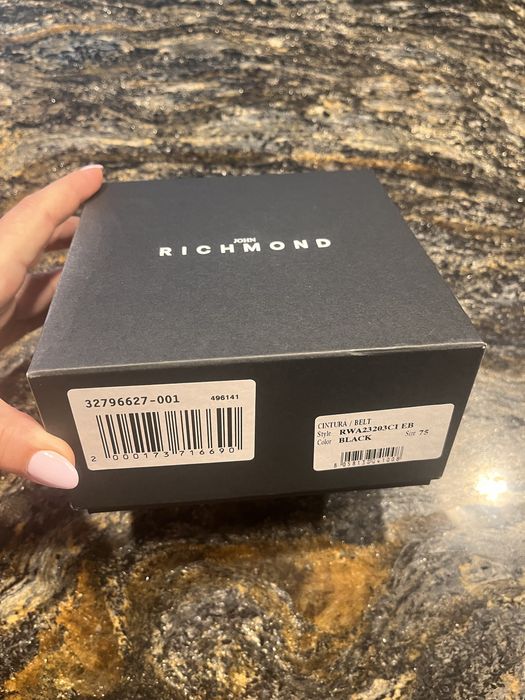 Нов дамски оригинален колан от естествена кожа John Richmond