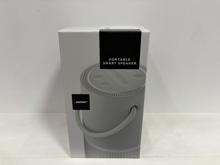 Boxa portabila Bose Portable Smart Speaker, White, noua la cutie