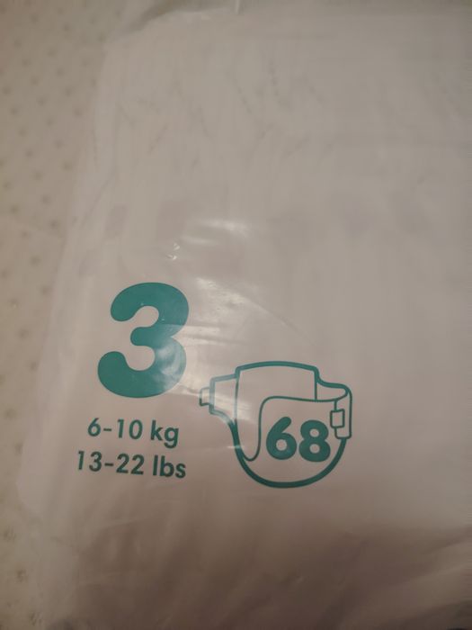 Pampers Nr 3 bucăți 68