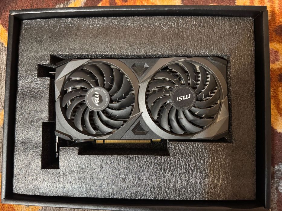 Видеокарта RTX 3070 MSI Ventus Twin Fan 8Gb GDDR6