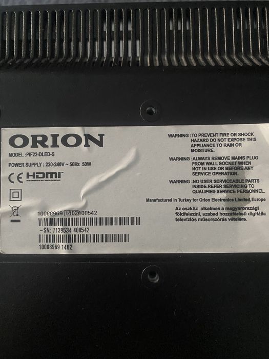 Monitor Acer 19” + Tv Orion