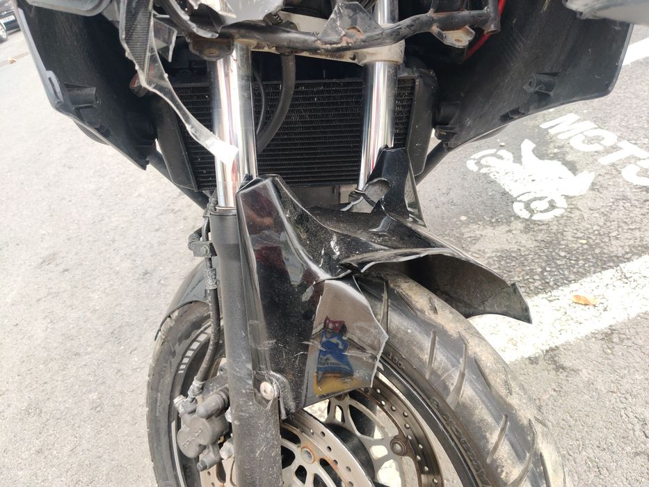 Suzuki V-Strom DL  650 avariat