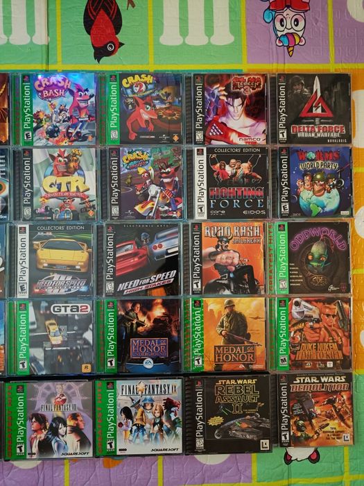 Ps1 игры на дисках лицензионные
