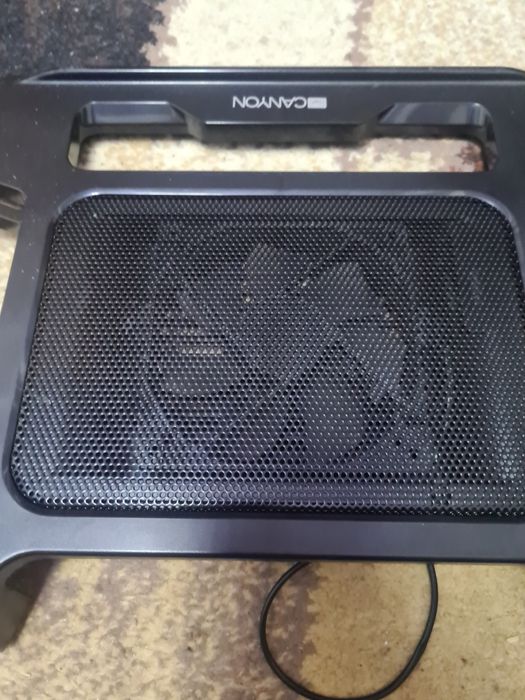 Stand pentru Notebook 17" Canyon CNR-FNS01, ventilator 120mm, Black