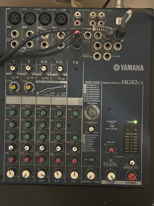 Subwoofer vantec 18a yamaha dsr112+mixer