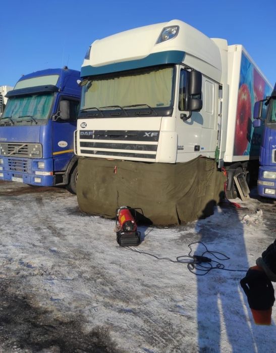 Отогрев автомобиля