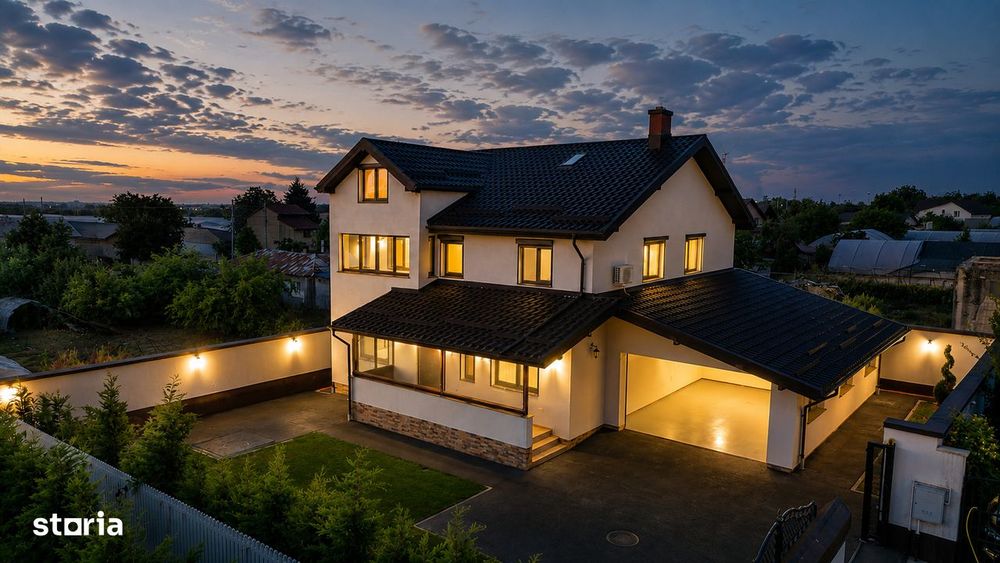 Casa premium de vanzare in Adunatii Copaceni – 326 mp utili, 492 mp