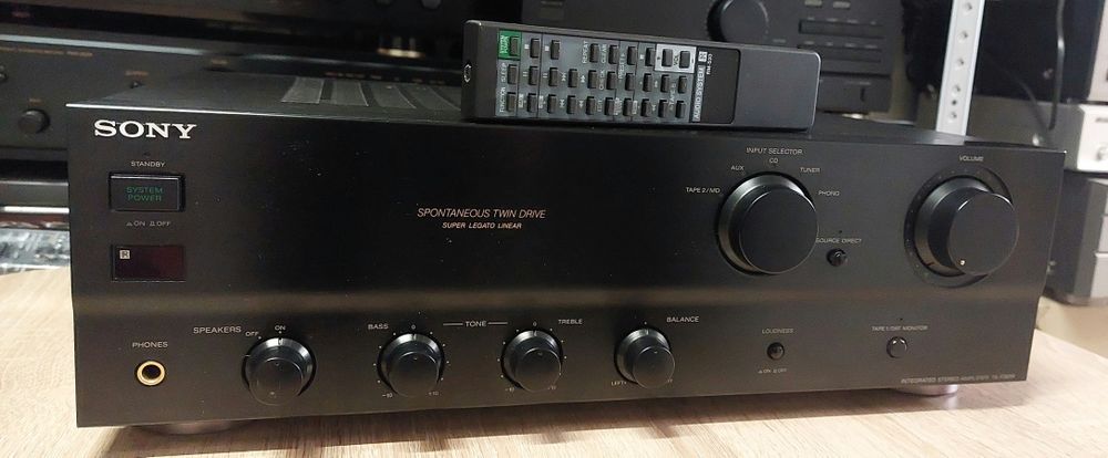ТОП ОФЕРТА!!!  Стерео усилвател Sony TA-F361 с дистанционно – 99€