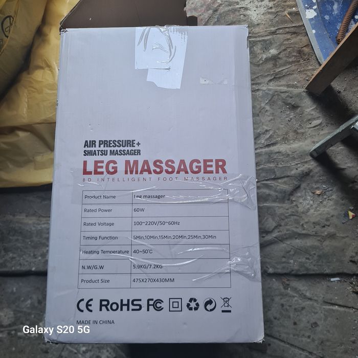 vand aparat masaj talpi glezne si gambe
