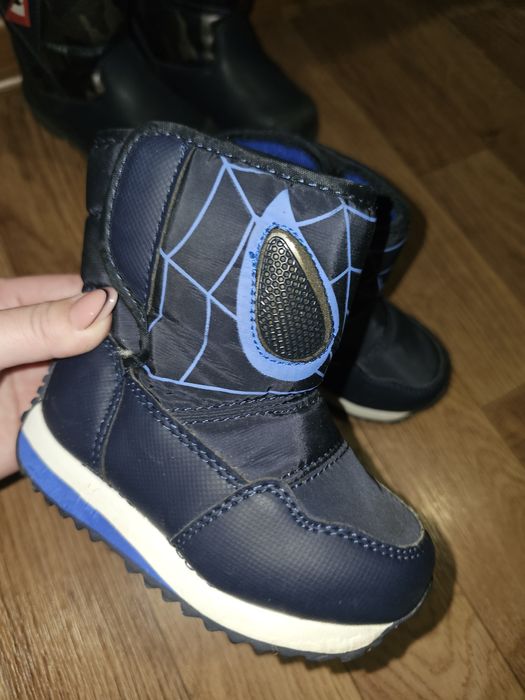 Детские сапожки теплые