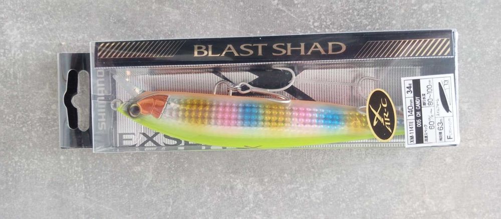 Воблери за морски риболов Shimano Exsence Blast Shad 14F