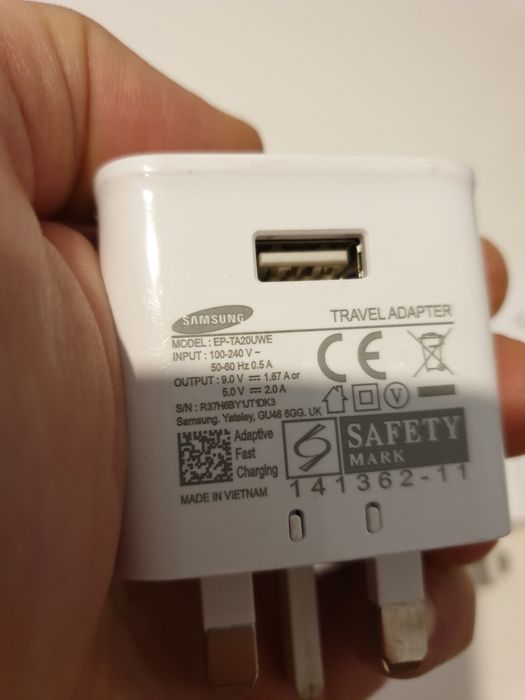 10 buc incarcatoare Samsung Fast S6 / S7 / S8 / S9 / Note EP-TA20UWE