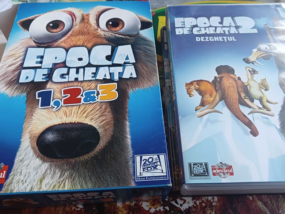 DVD-uri pentru copii, dublate in limba romana...