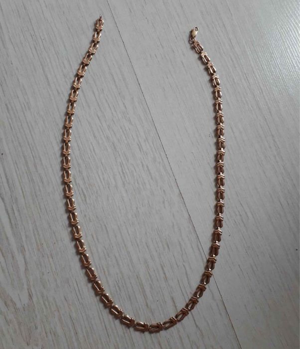 Lant de aur 14 kt , nou , gros , unisex , superb de 12 g
