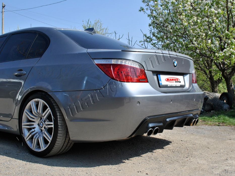 Дифузьор за задна броня за BMW E60 M TECH / БМВ Е60 Мтех № 020714