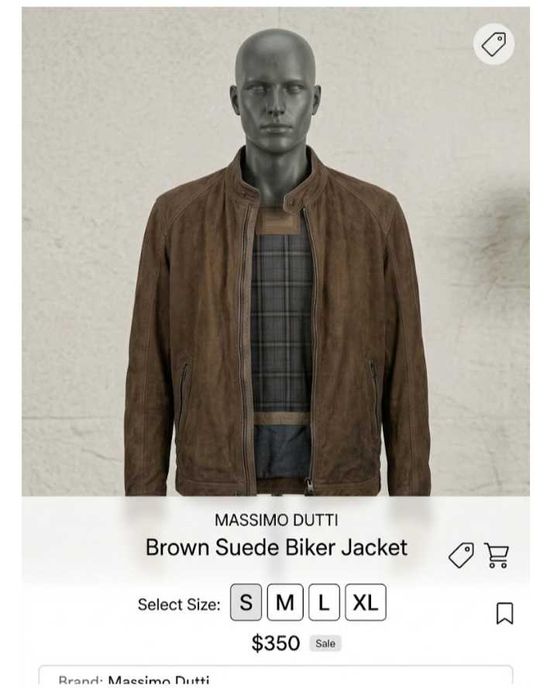 Оригинальная куртка Massimo Dutti