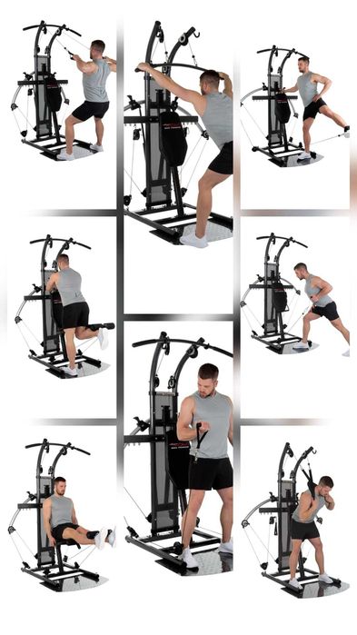 Aparat multifunctional pentru fitness FINNLO Bio Force Extreme by Hammer cu tehnologie TNT, 125kg