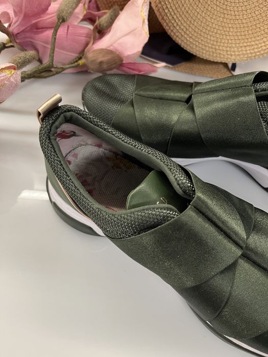 Ted Baker дамски/детски обувки кожа с плат