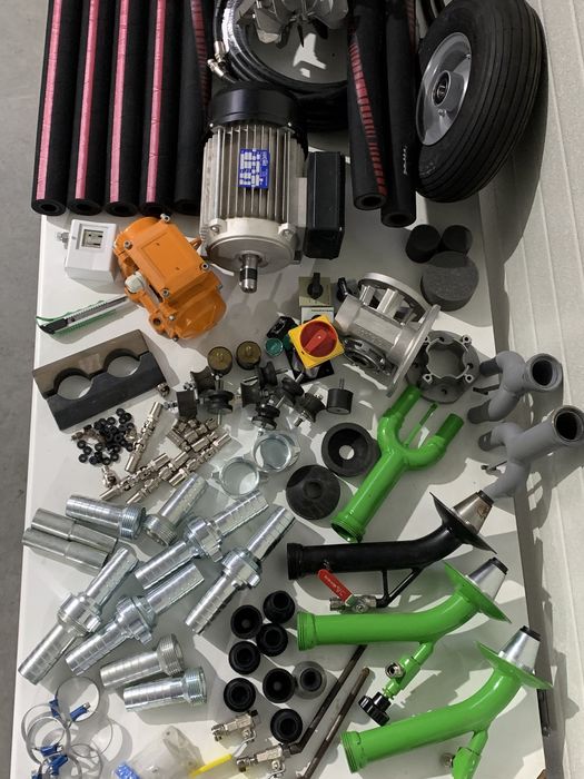 Piese pompă de tencuit mașina de tencuit  tornado Turbosol noi