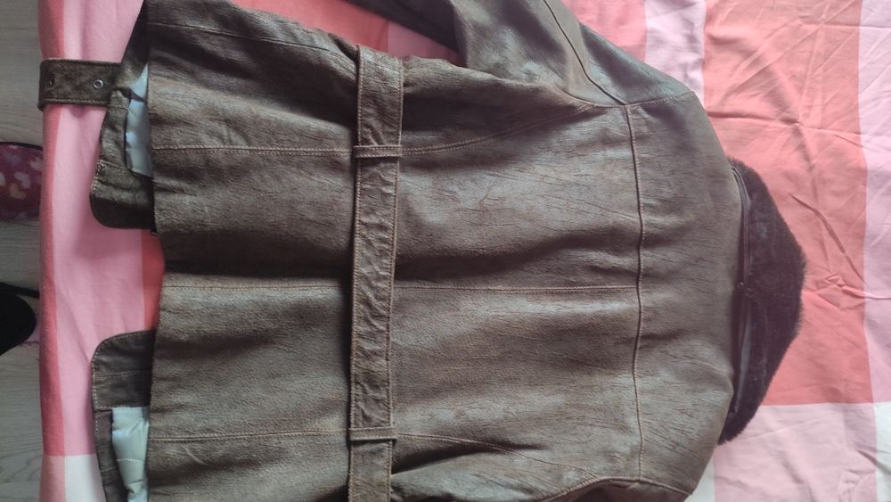 Дамско яке от естествена кожа