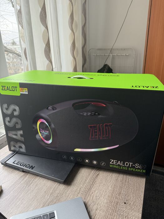 Boxa portabila Zealot S89 , noua, jBL Boombox 3/4