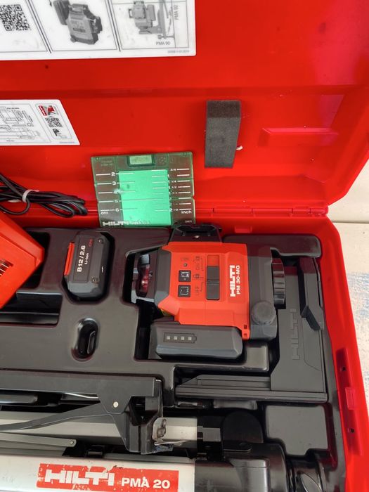 Laser raza verde 360 grade Hilti PM 30-MG