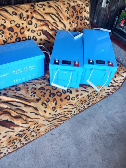 Acumulatori Litiu 24vX100Ah. 3 buc