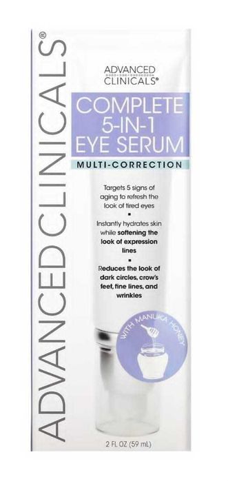 Комплексная сыворотка для глаз «5 в 1», мультикоррекция, 59 мл