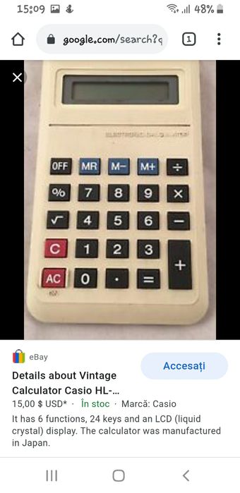 Calculatoare vintage