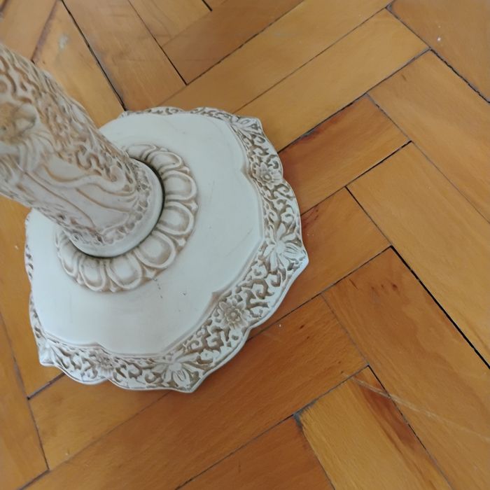 Măsuță cafea vintage , peisaj japonez
