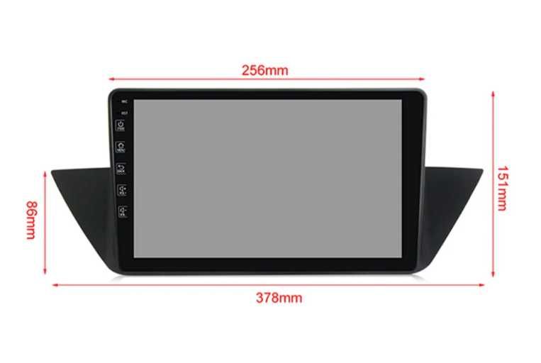 9-инчова мултимедия за BMW X1 (E84, 2009–2015) + Подарък камера