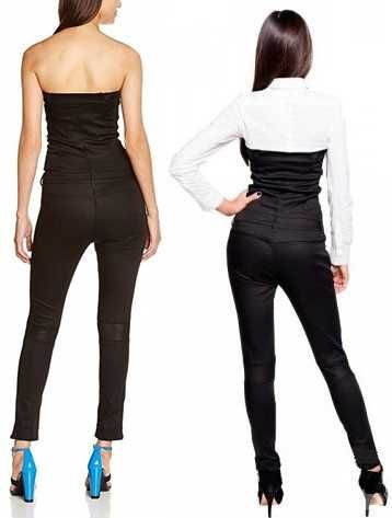 G-Star Raw Pavan Ankle Suit оригинален черен гащеризон XS и L