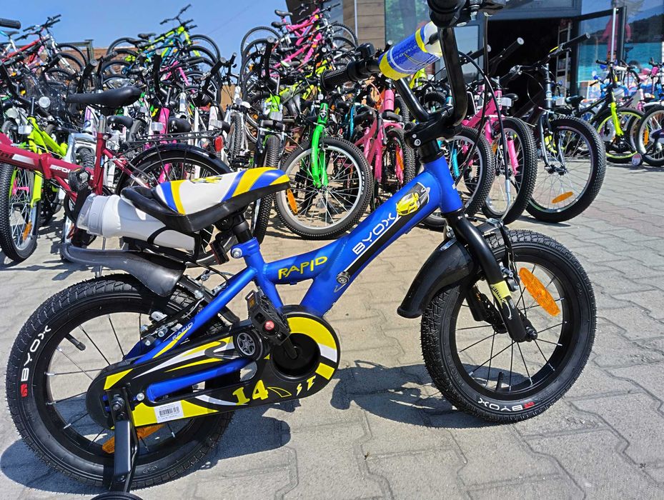 BYOX Велосипед 14" RAPID blue