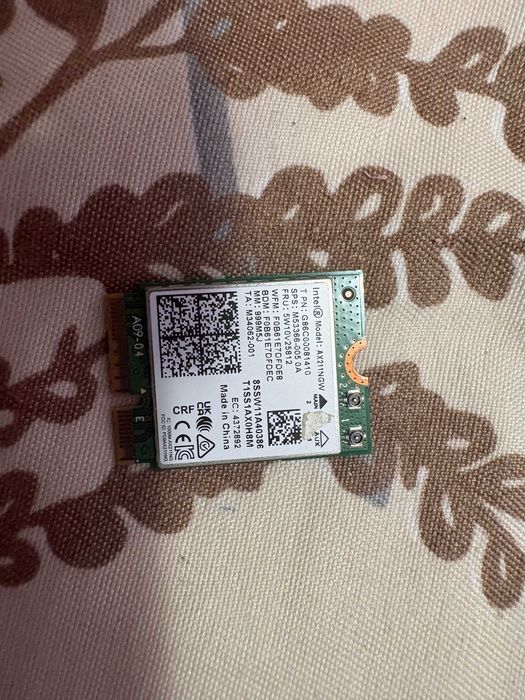 WiFi Intel Model: AX211NGW