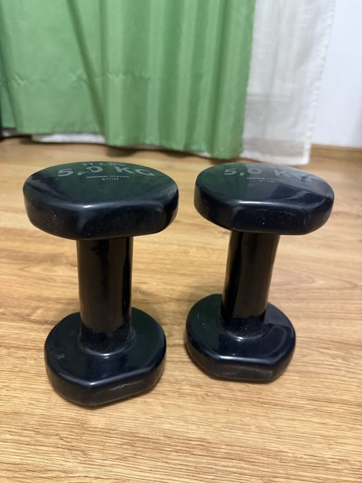 Gantere Decathlon 2 x 5kg
