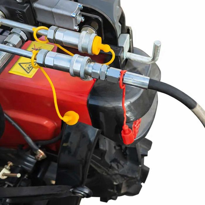 Remorca agricola Rotakt 1T pentru tractor cu basculare hidraulica