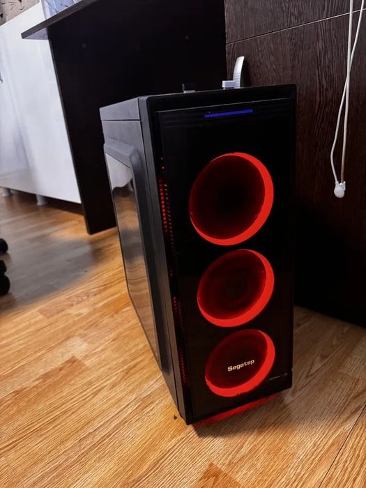 Carcasa SergoTep + 3 ventilatoare + Sursa 550watti