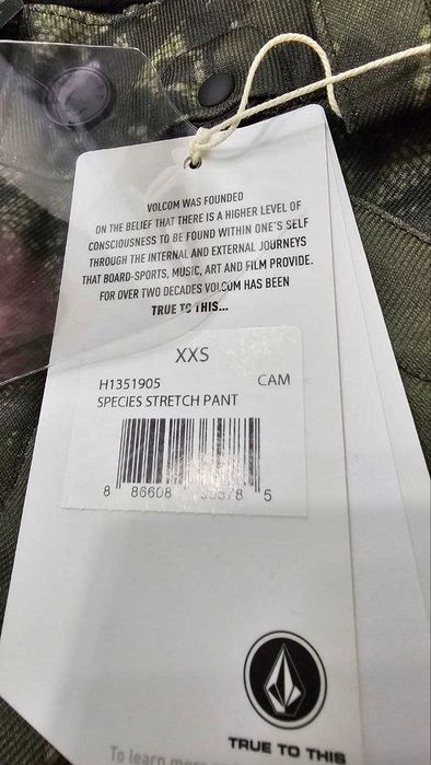 Volcom Species штаны на подростка 12-14 лет мембрана 15K